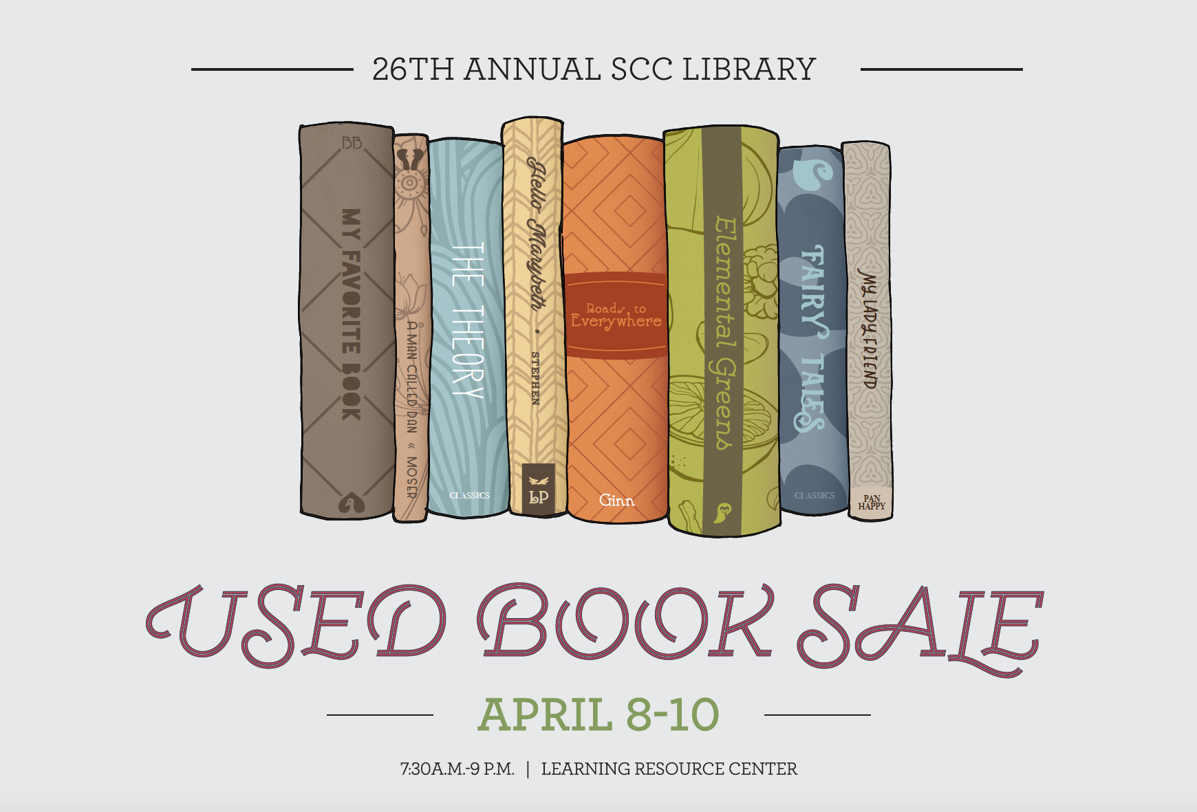 SP19-library book sale